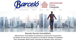 Desktop Screenshot of barcelofinques.com